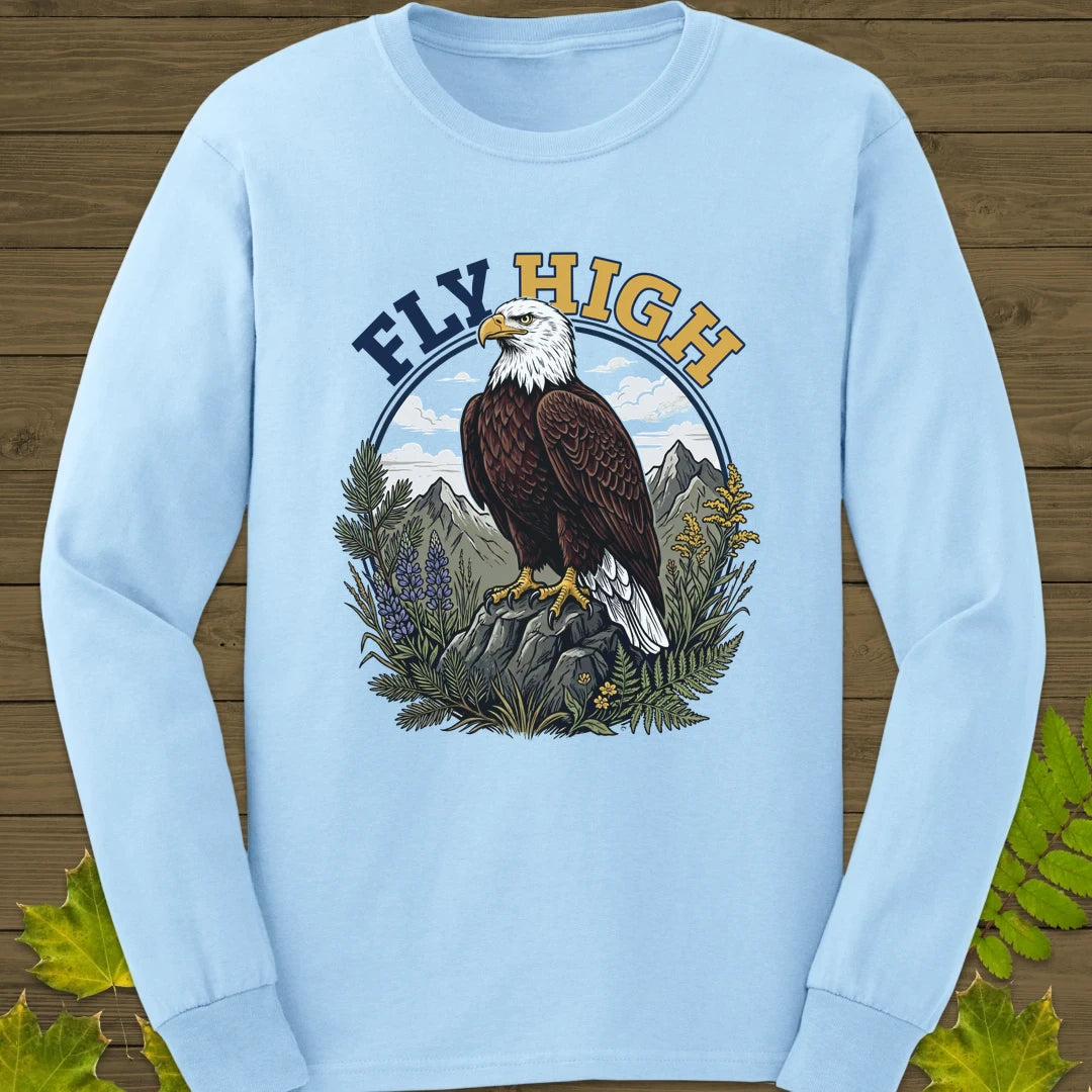 Fly High Long Sleeve Light Blue