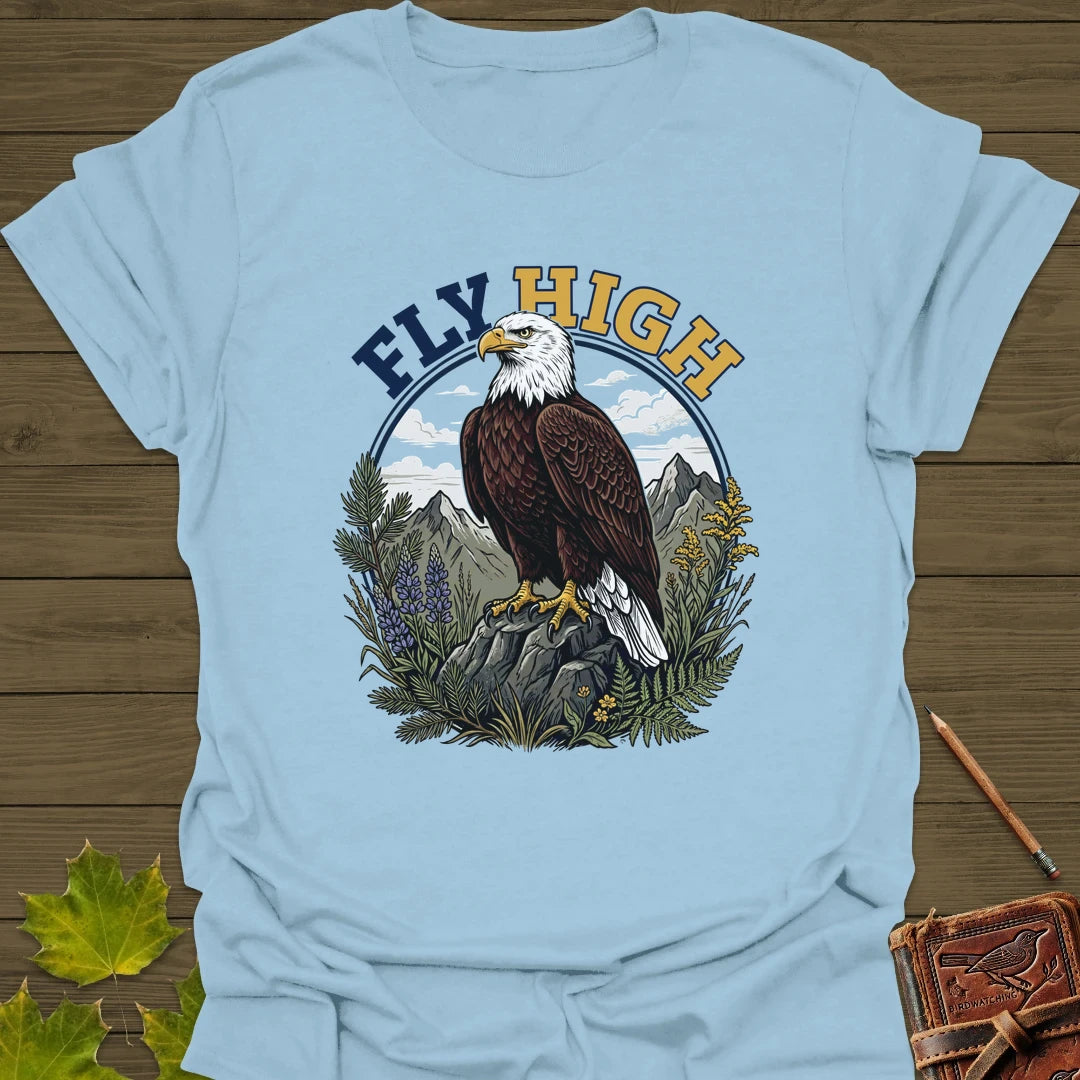 Fly High T-Shirt Light Blue
