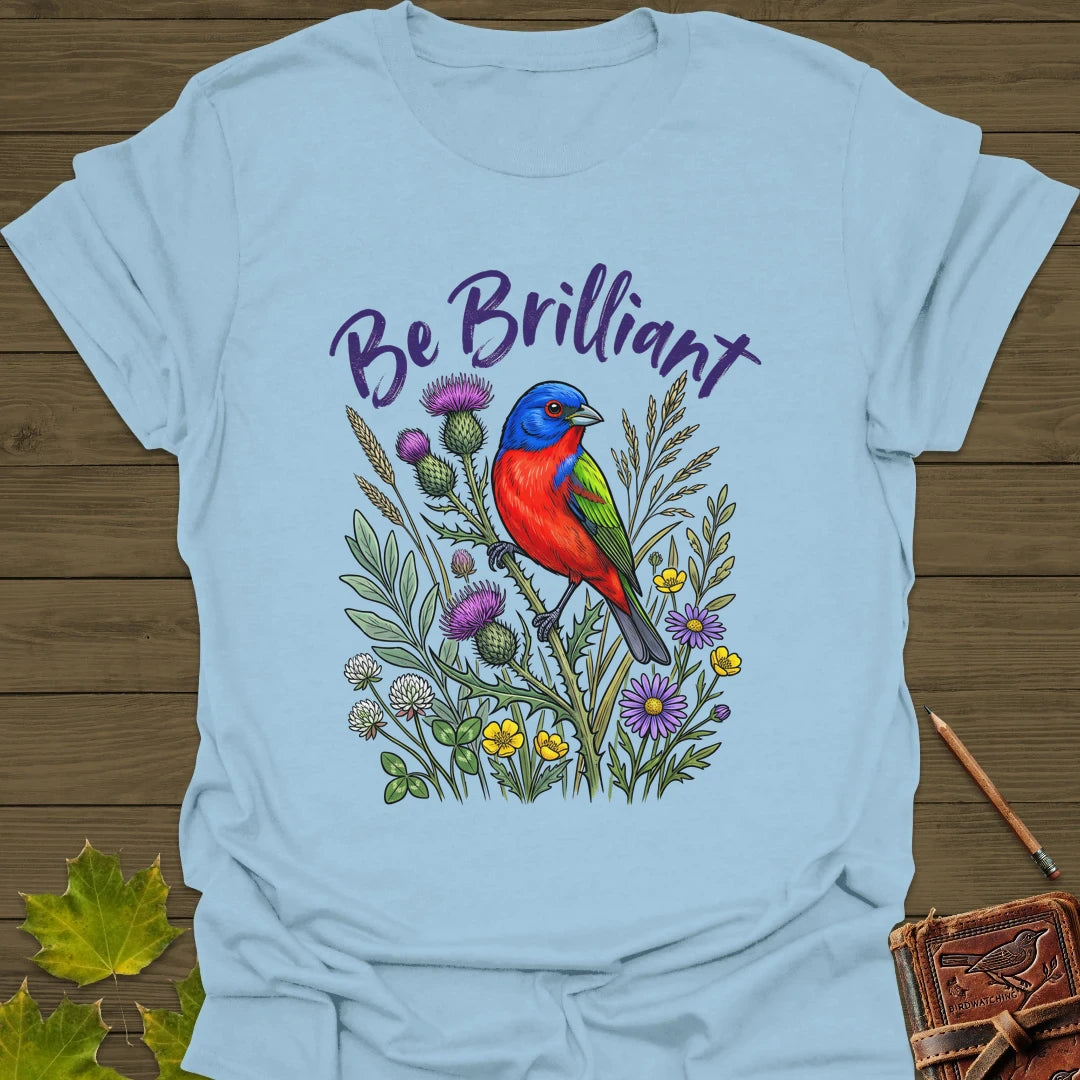 Be Brilliant T-Shirt Light Blue