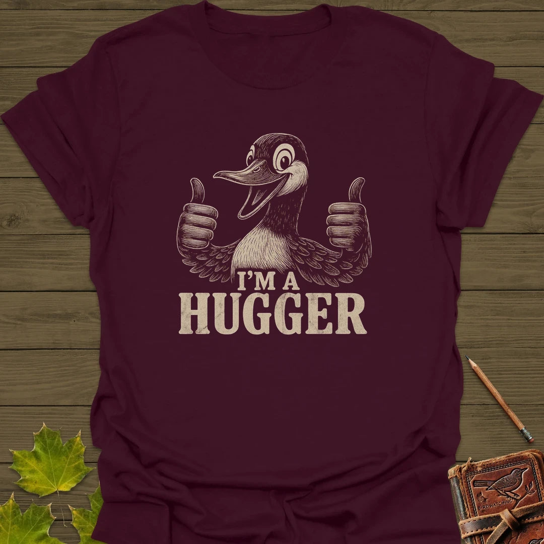 I'm a Hugger T-Shirt Maroon