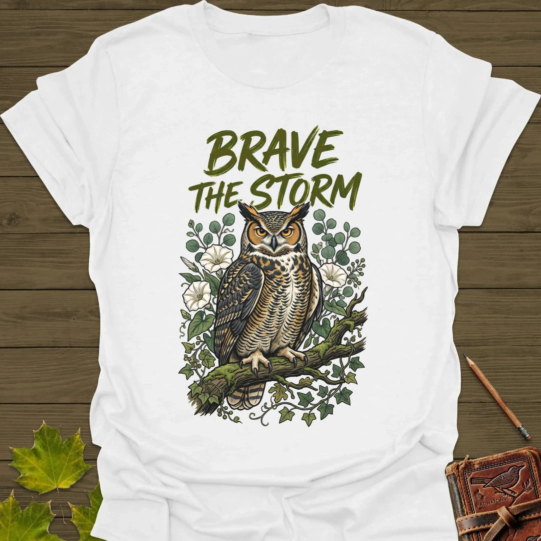 Brave The Storm T-Shirt White