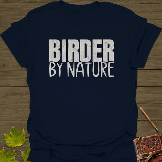 Birder By Nature T-Shirt Navy