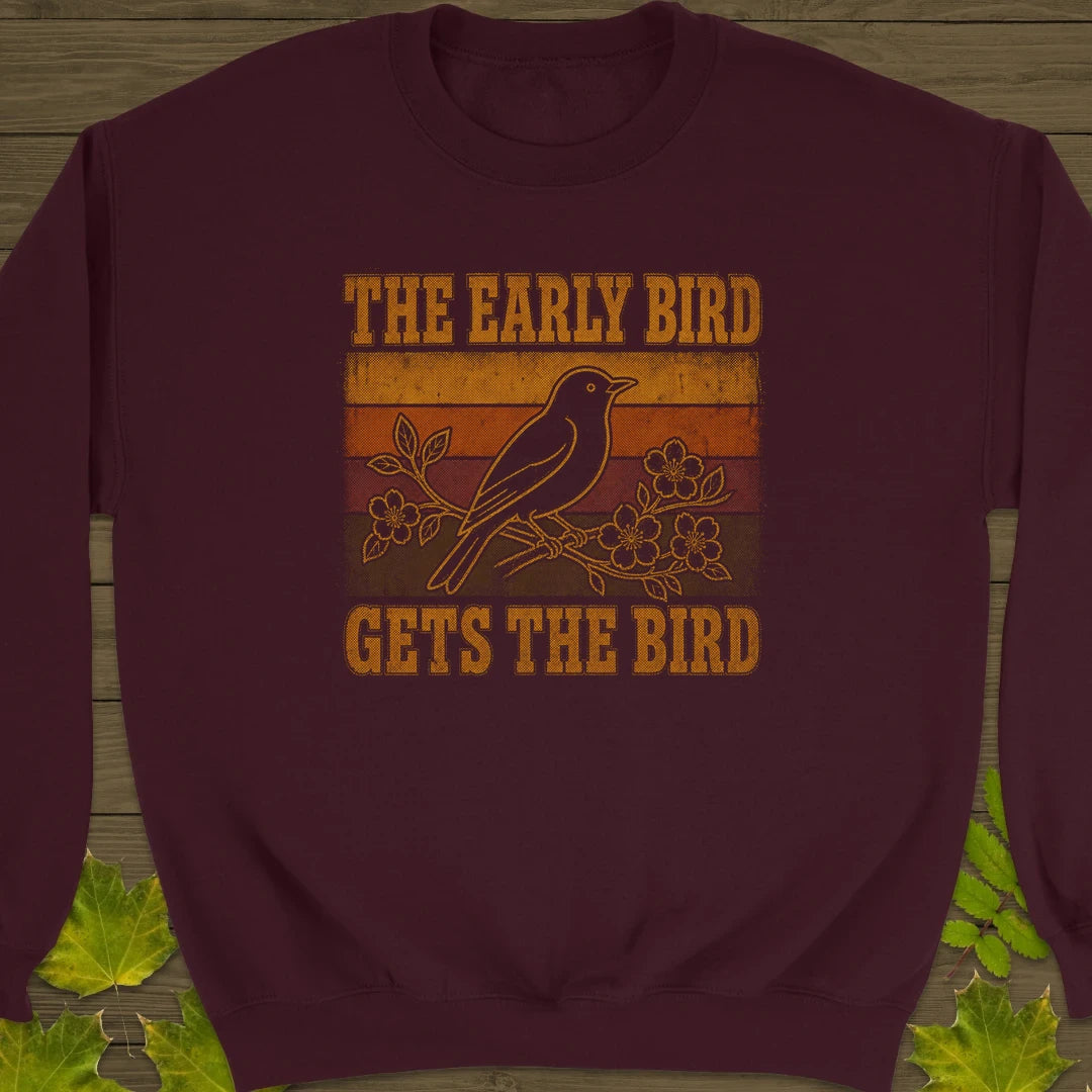 Early Riser Sweatshirt Maroon