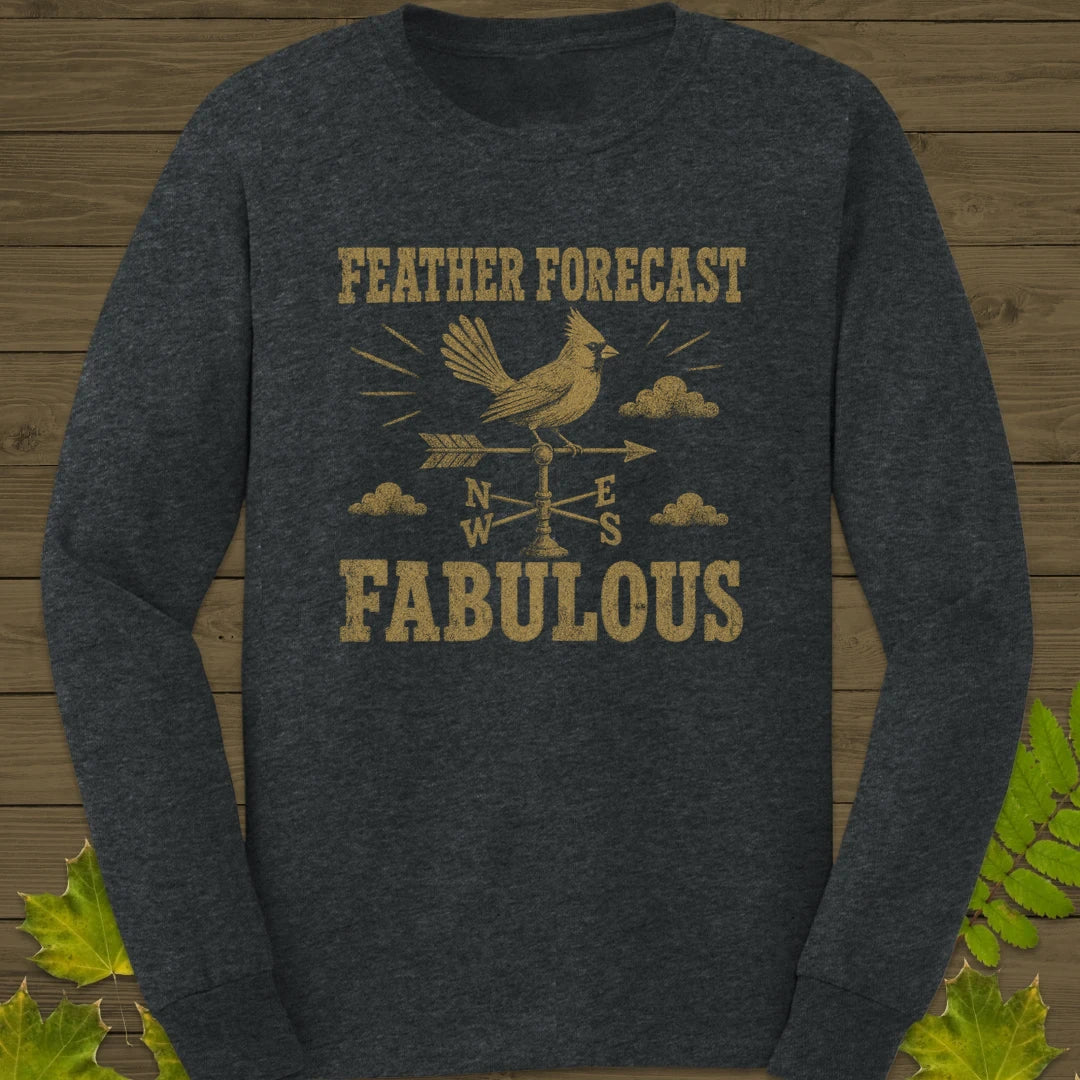 Feather Forecast Long Sleeve Dark Heather