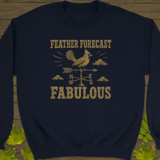 Feather Forecast Sweatshirt in Navy