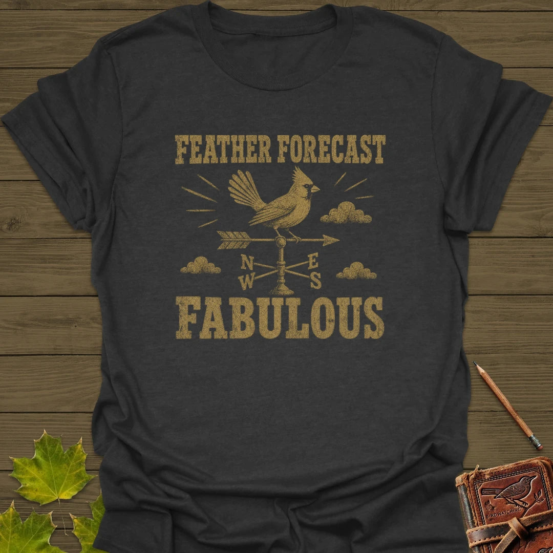 Feather Forecast T-Shirt Dark Heather