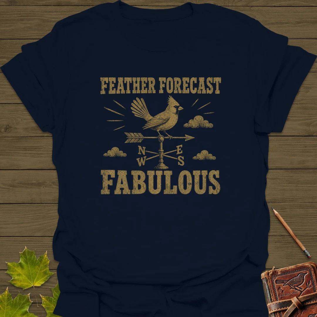 Feather Forecast T-Shirt Navy