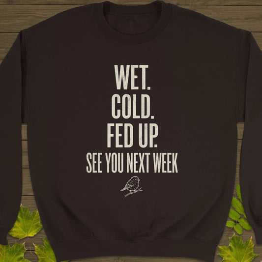 Fed Up Sweatshirt Dark Chocolate