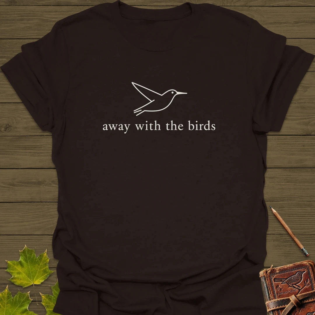 Flight Escape T-Shirt Dark Chocolate