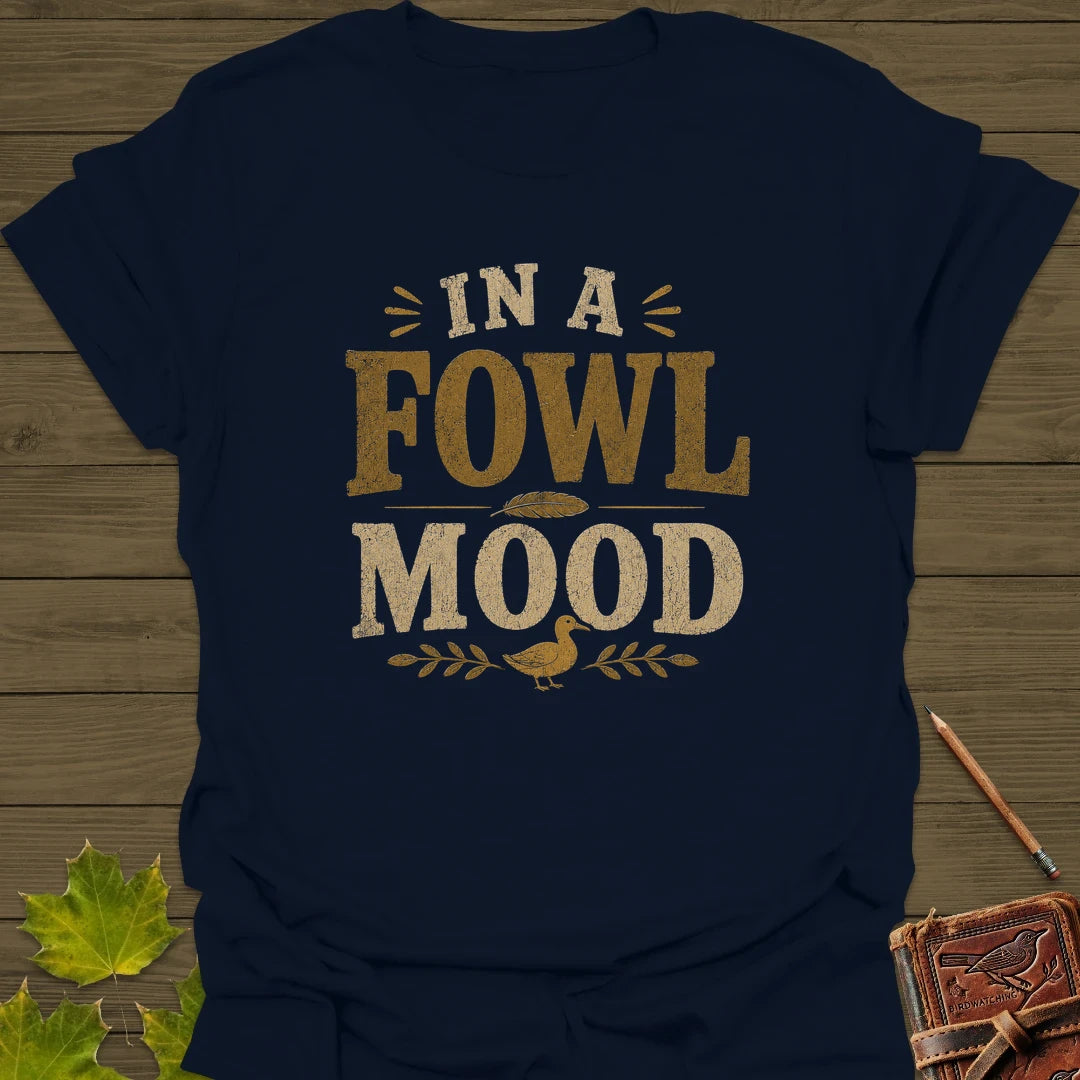 Fowl Mood T-Shirt Navy