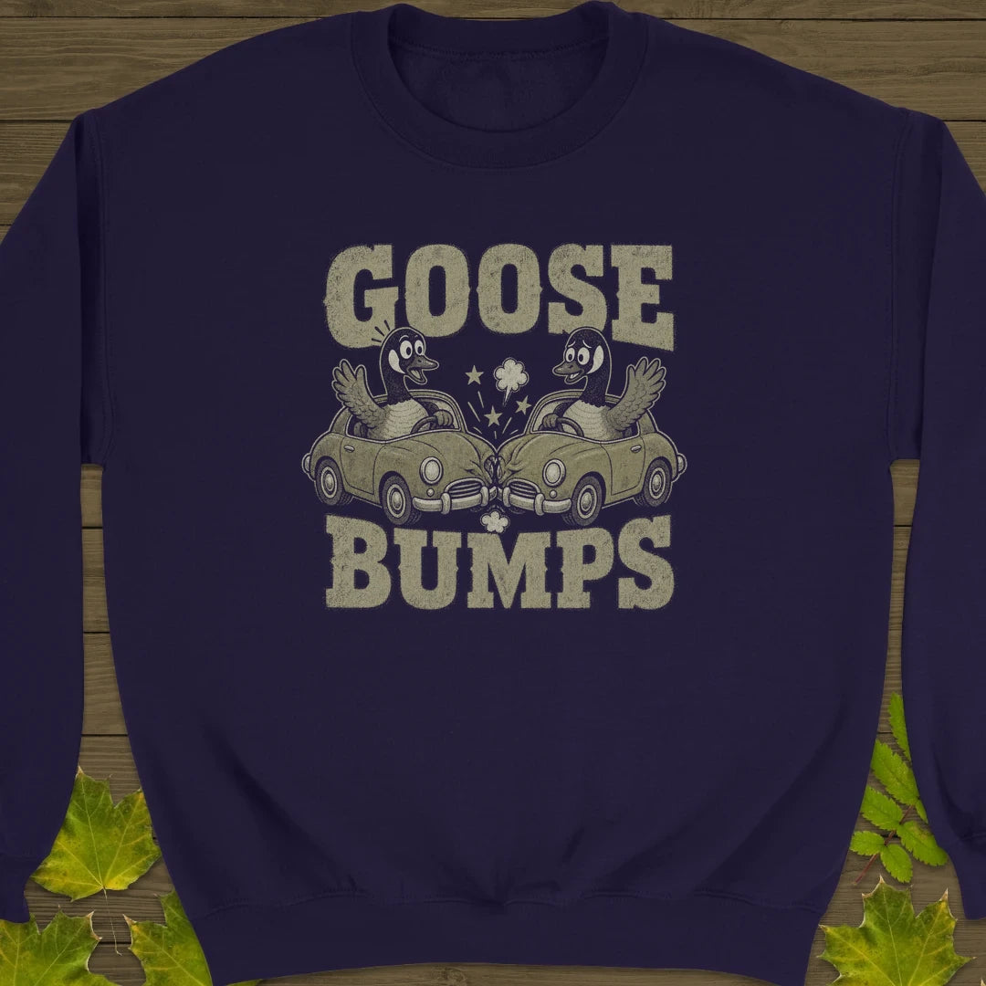 Goose Bumps Sweatshirt Purple