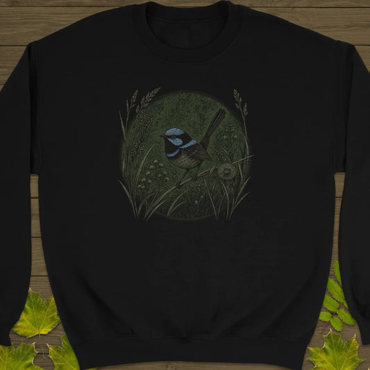 Grassland Fairywren Sweatshirt Black