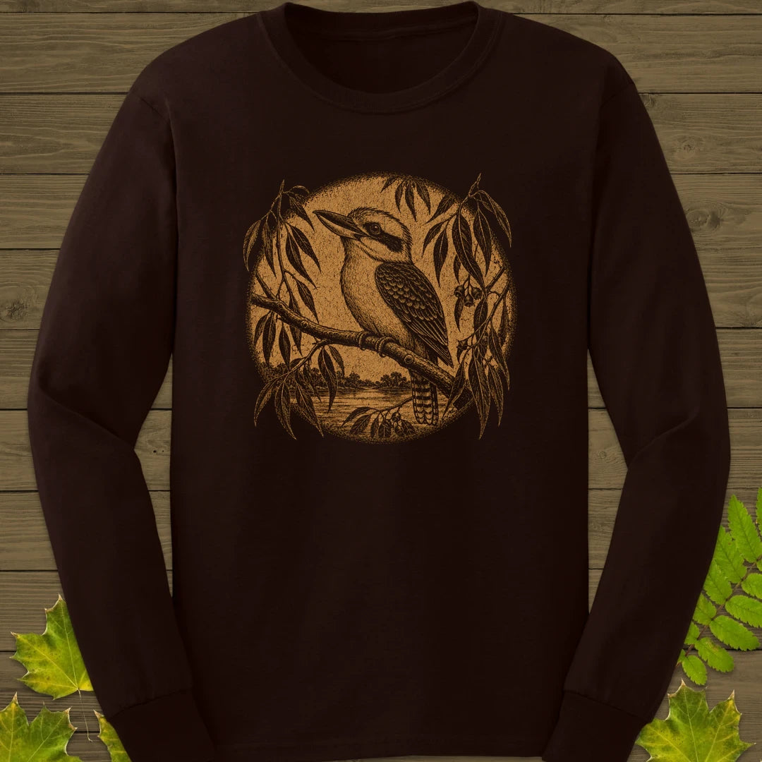 Gumtree Kookaburra Long Sleeve Dark Chocolate