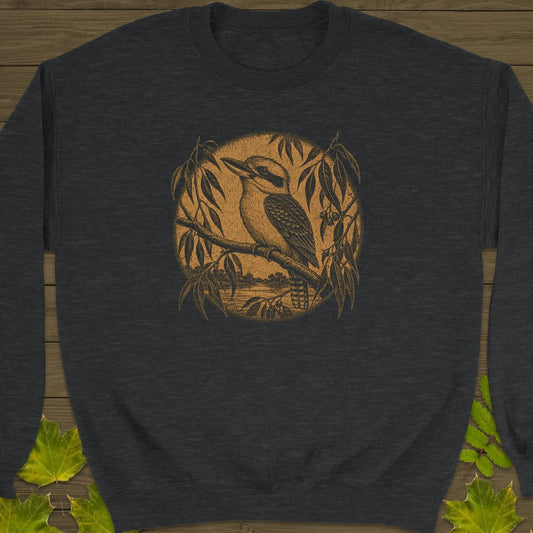 Gumtree Kookaburra Sweatshirt in Dark Heather