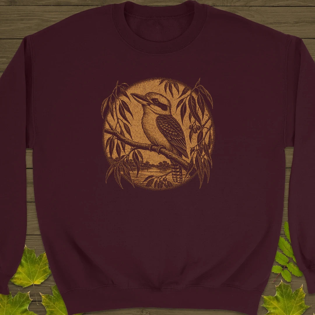 Gumtree Kookaburra Sweatshirt Maroon