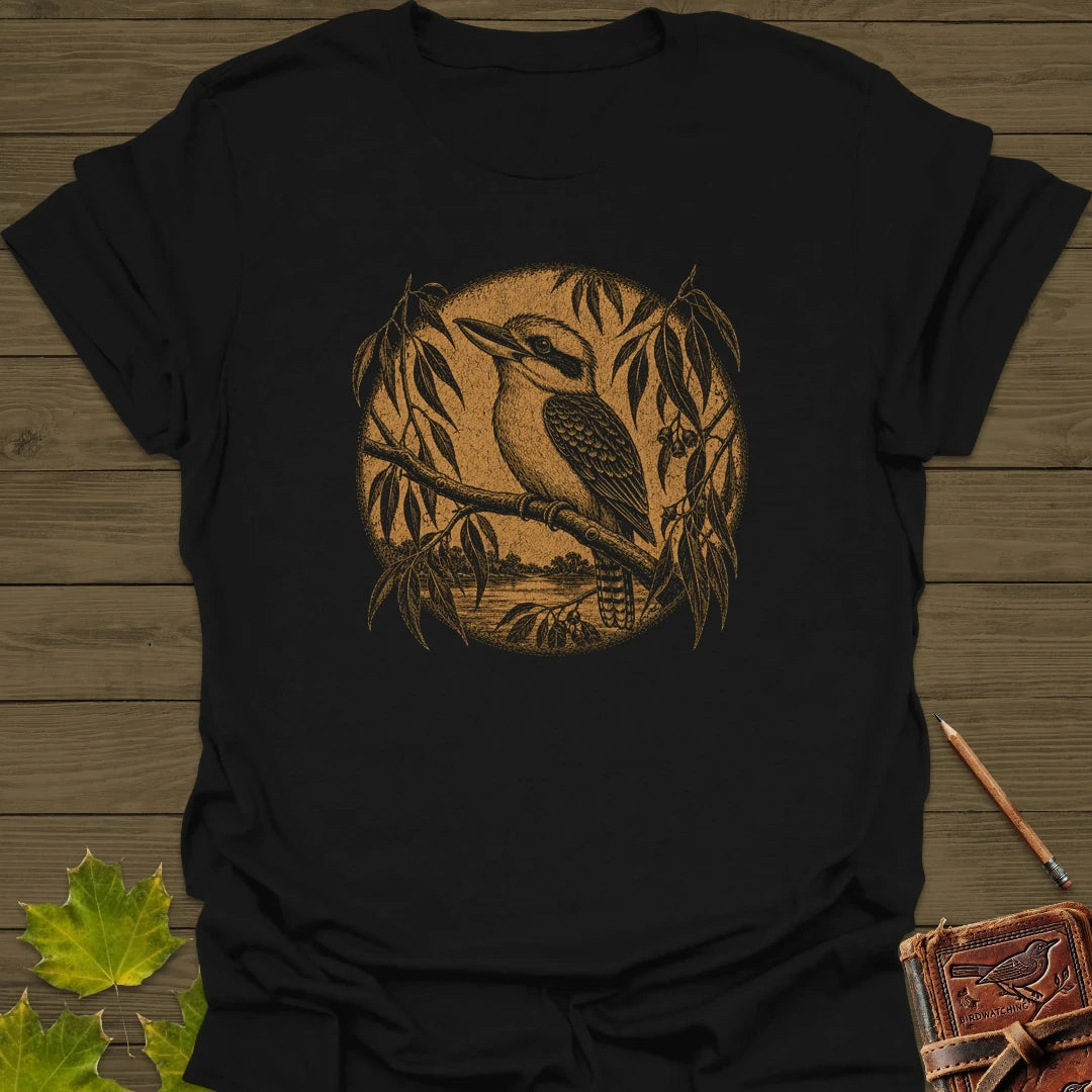 Gumtree Kookaburra T-Shirt Black
