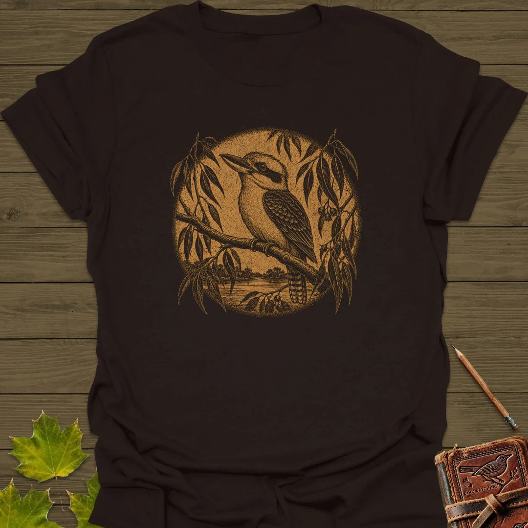 Gumtree Kookaburra T-Shirt Dark Chocolate