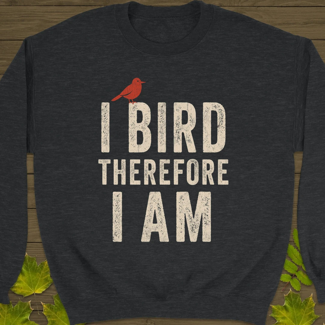 I Bird Sweatshirt Dark Heather