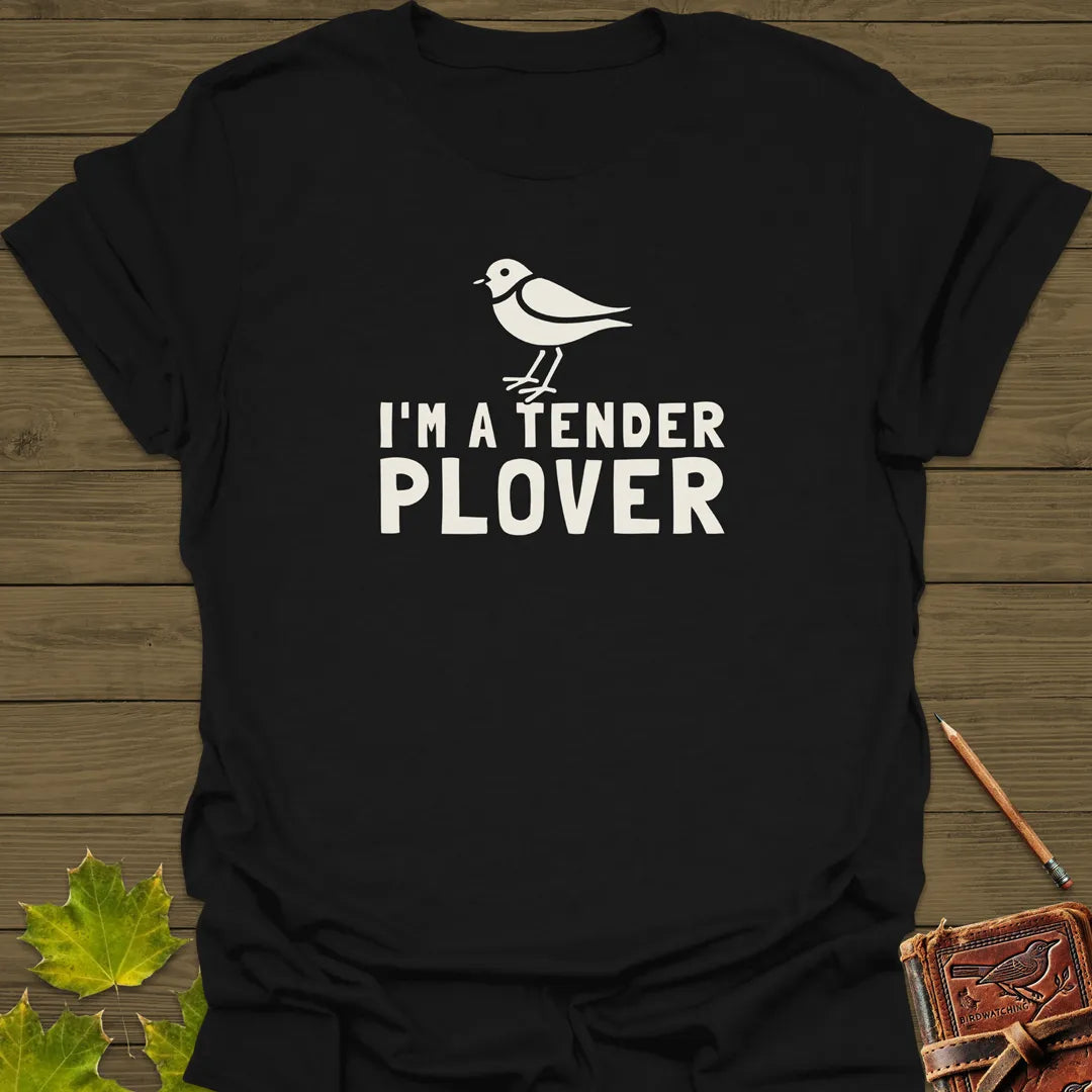 I'm A Tender Plover T-Shirt Black