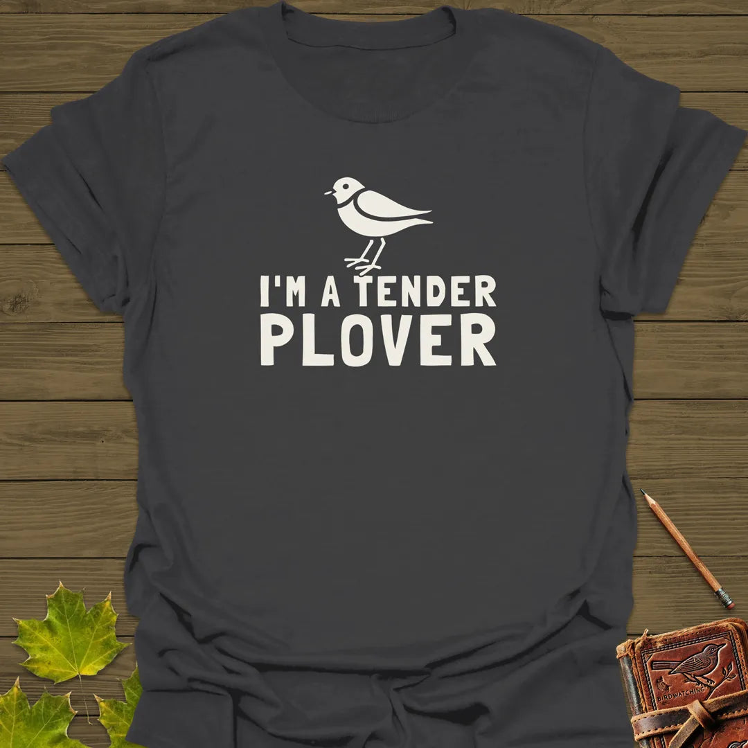 I'm A Tender Plover T-Shirt Charcoal