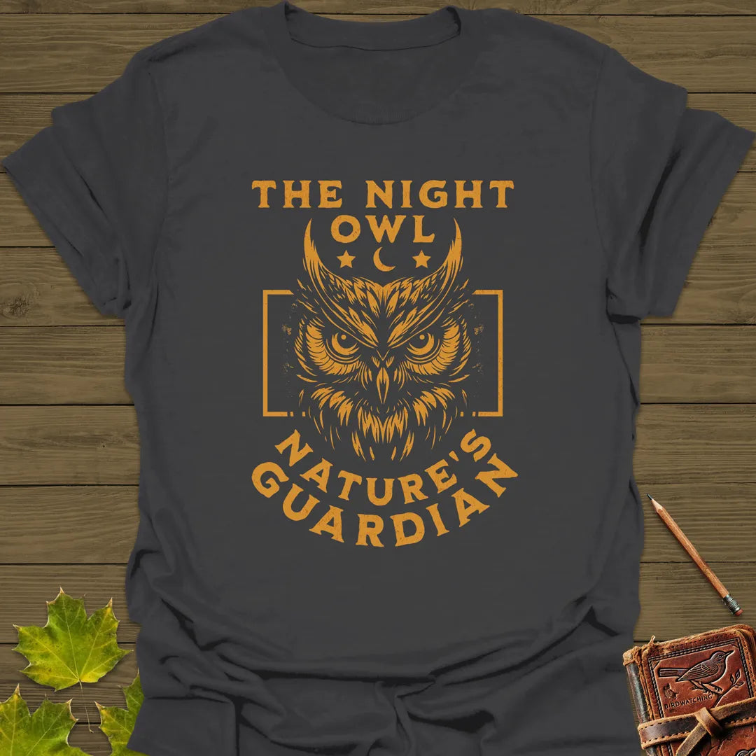 The Night Owl T-Shirt Charcoal