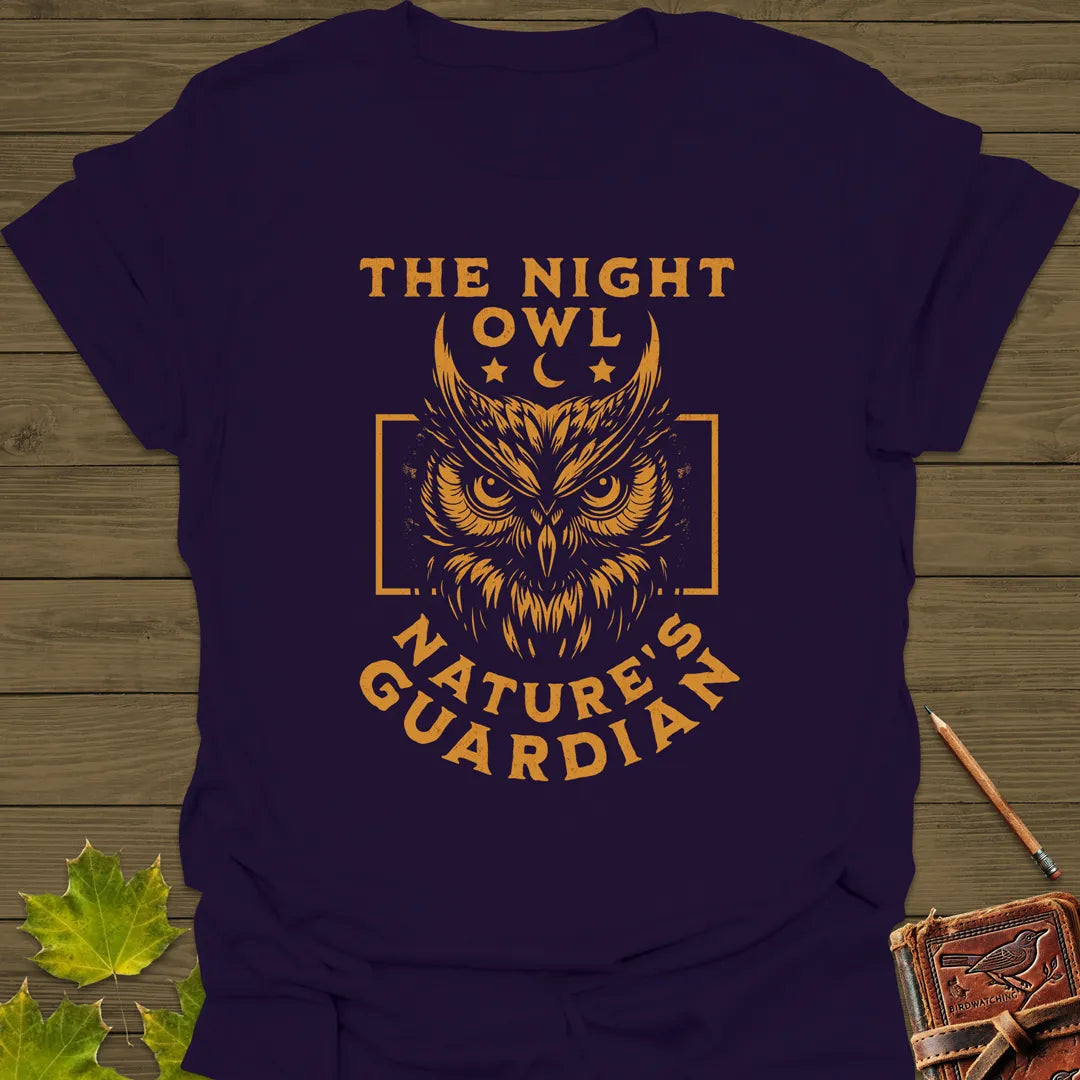 The Night Owl T-Shirt Purple