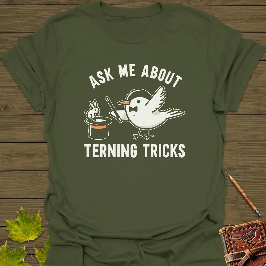 Terning Tricks T-Shirt Military Green