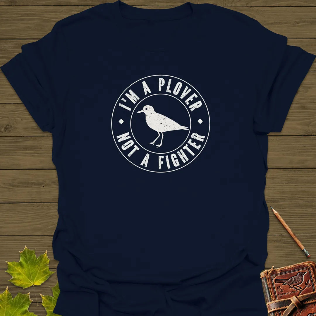 Plover Not A Fighter T-Shirt Navy