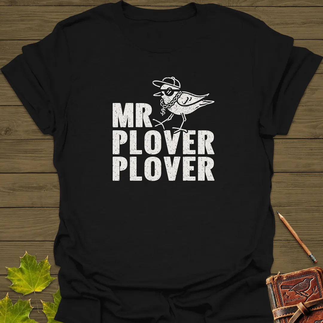 Mr Plover Plover T-Shirt Black