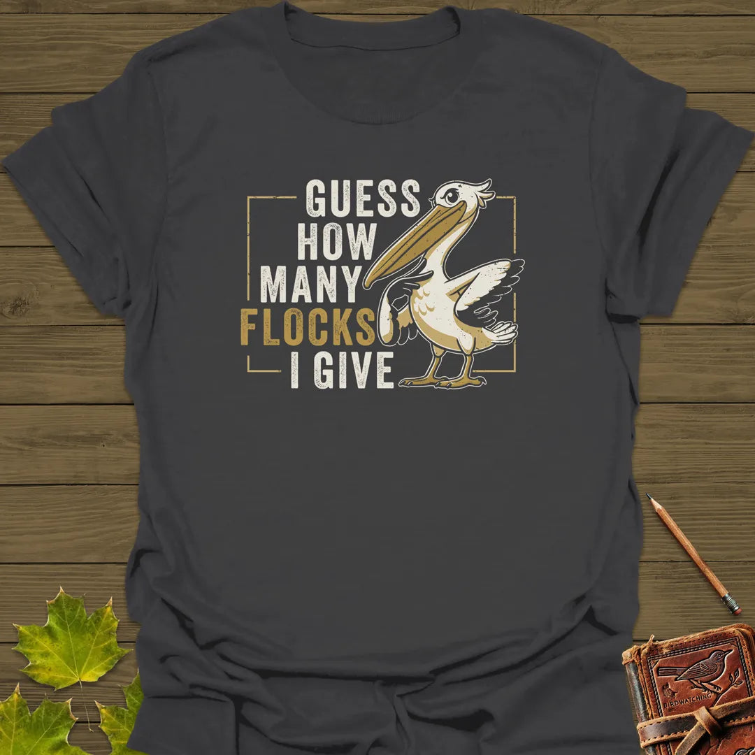 How Many Flocks T-Shirt Charcoal