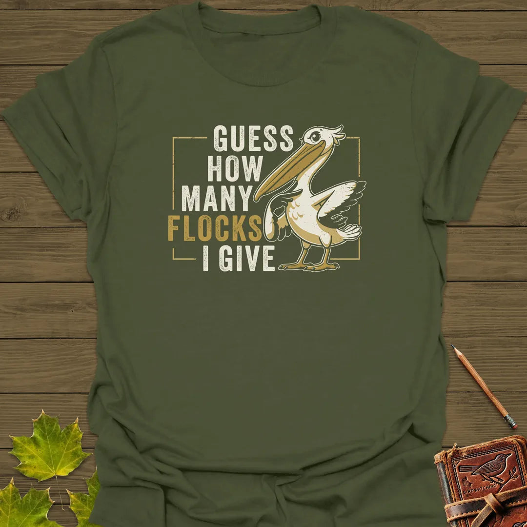 How Many Flocks T-Shirt Military Green