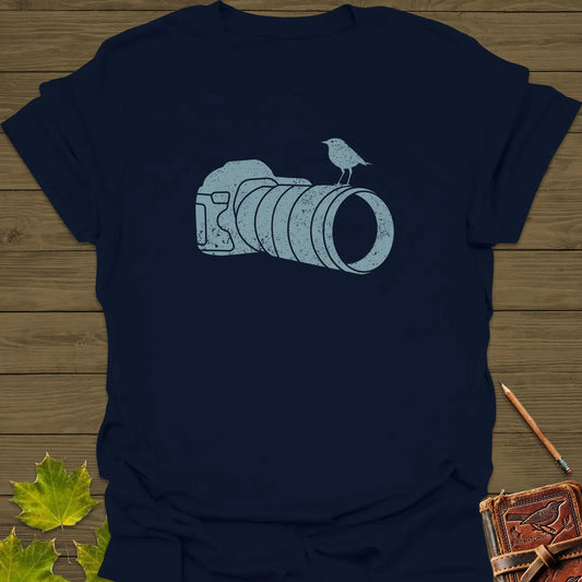 Retro Bird Photography T-Shirt