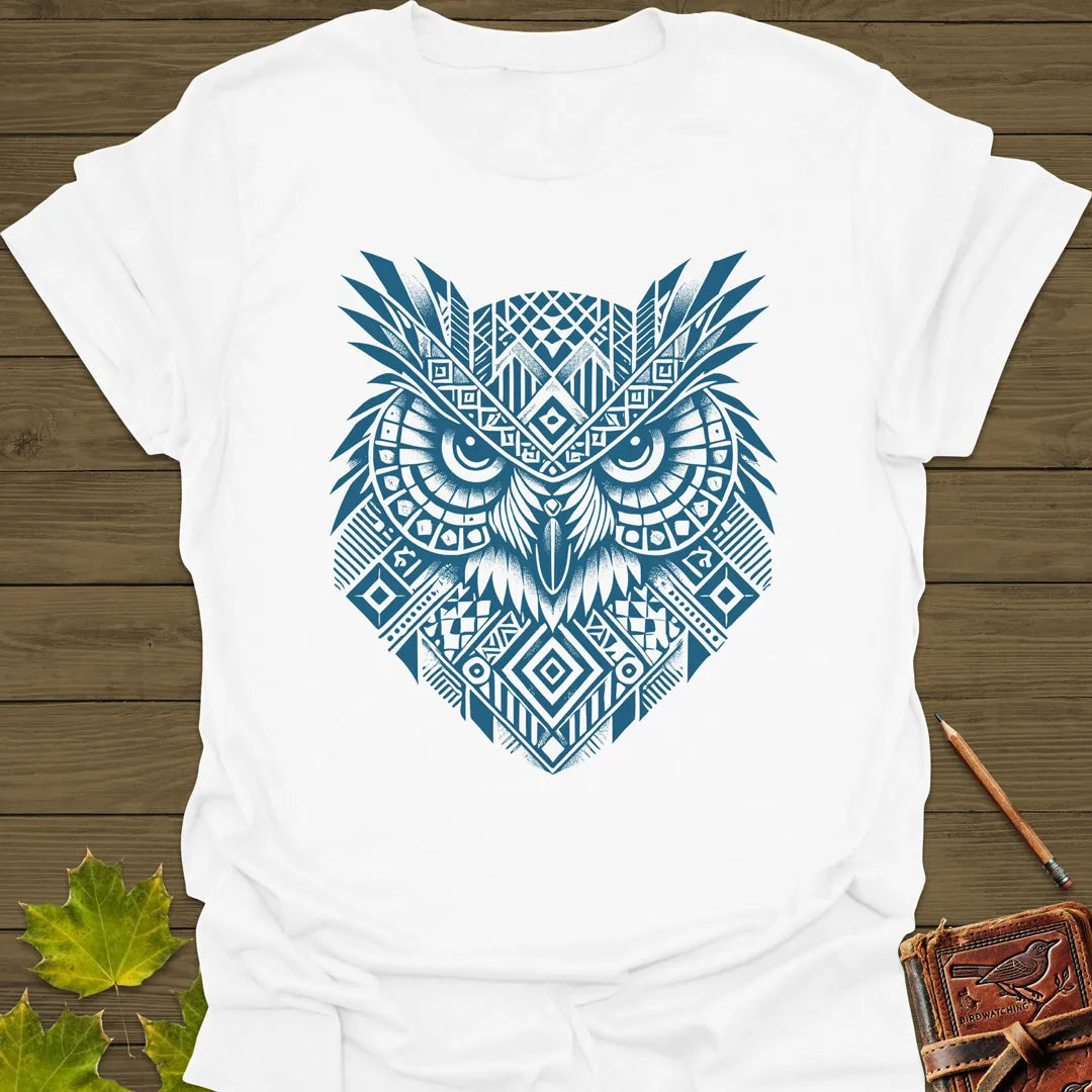 Mystical Night Owl T-Shirt White