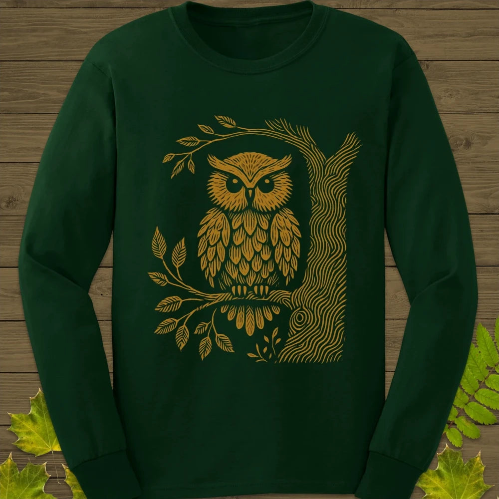 Tree Tale Long Sleeve Forest Green