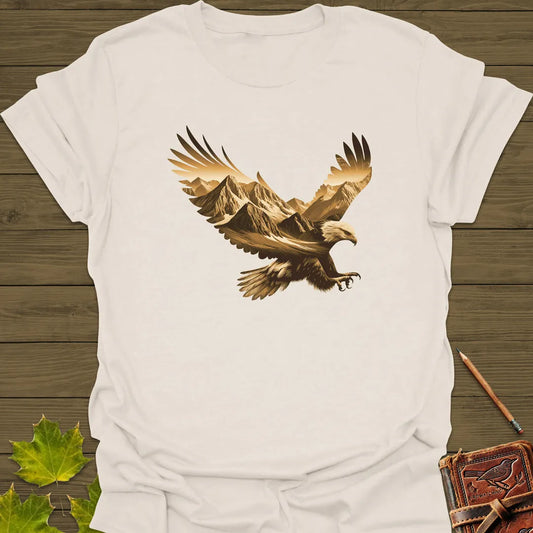 Soaring Heights Eagle T-Shirt Natural