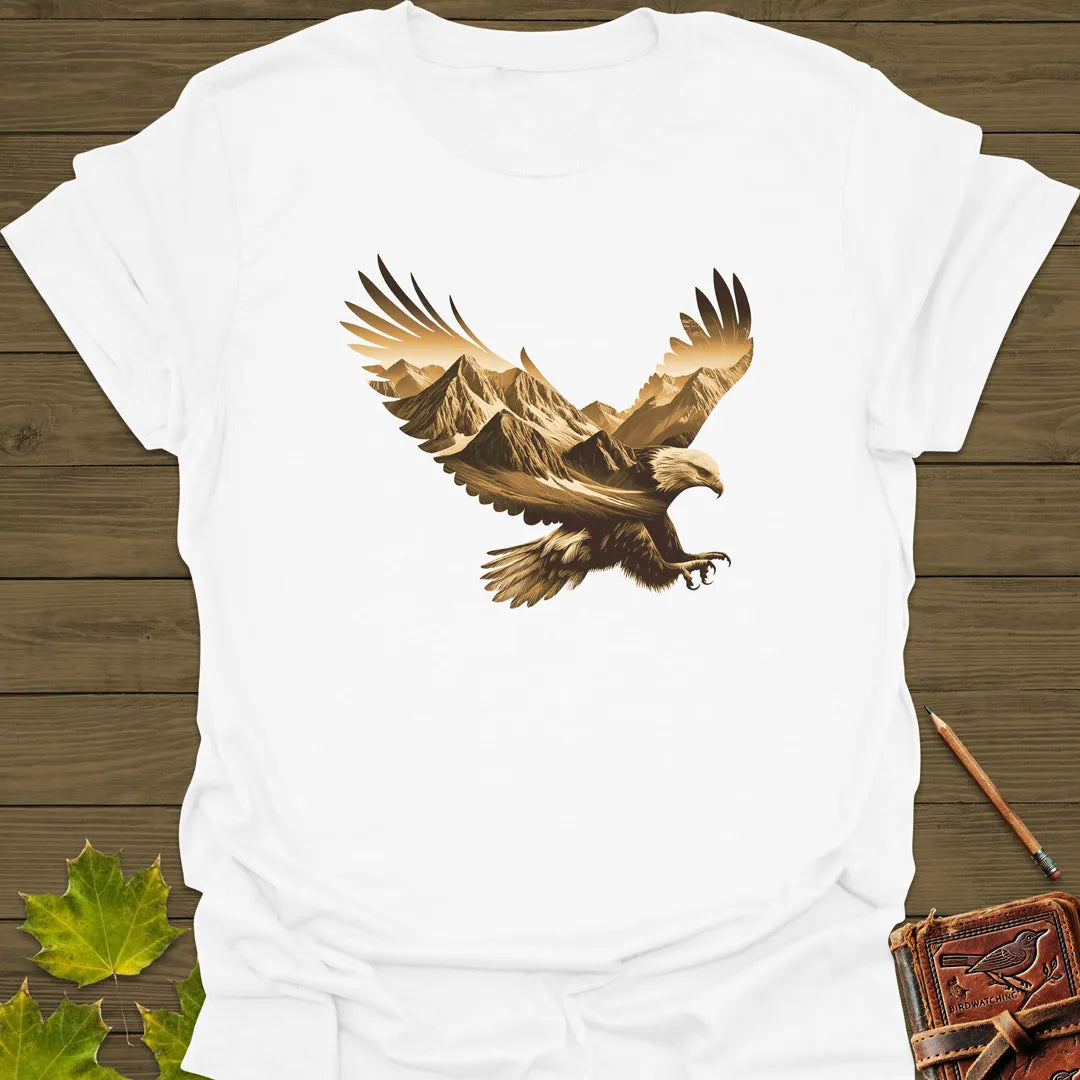 Soaring Heights Eagle T-Shirt White