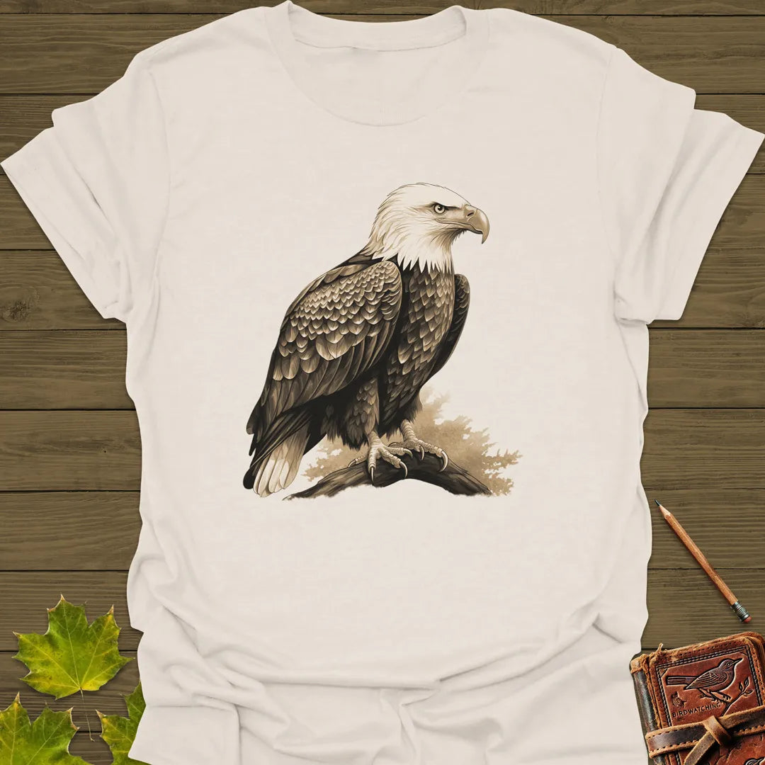 Sepia Eagle Spirit T-Shirt Natural