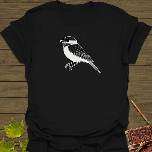 Chickadee Chic T-Shirt Black