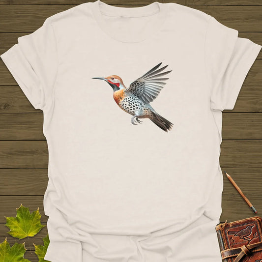 Artistic Northern Flicker T-Shirt Natural