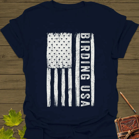Birding USA T-Shirt Navy