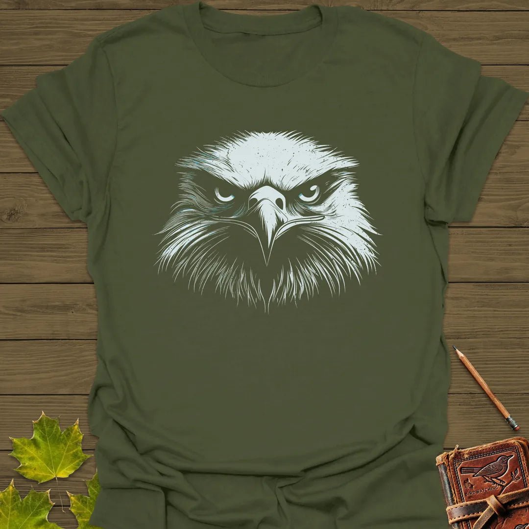 Fierce Focus Eagle T-Shirt Military Green