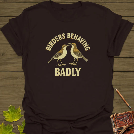 Birders Behaving Badly T-Shirt