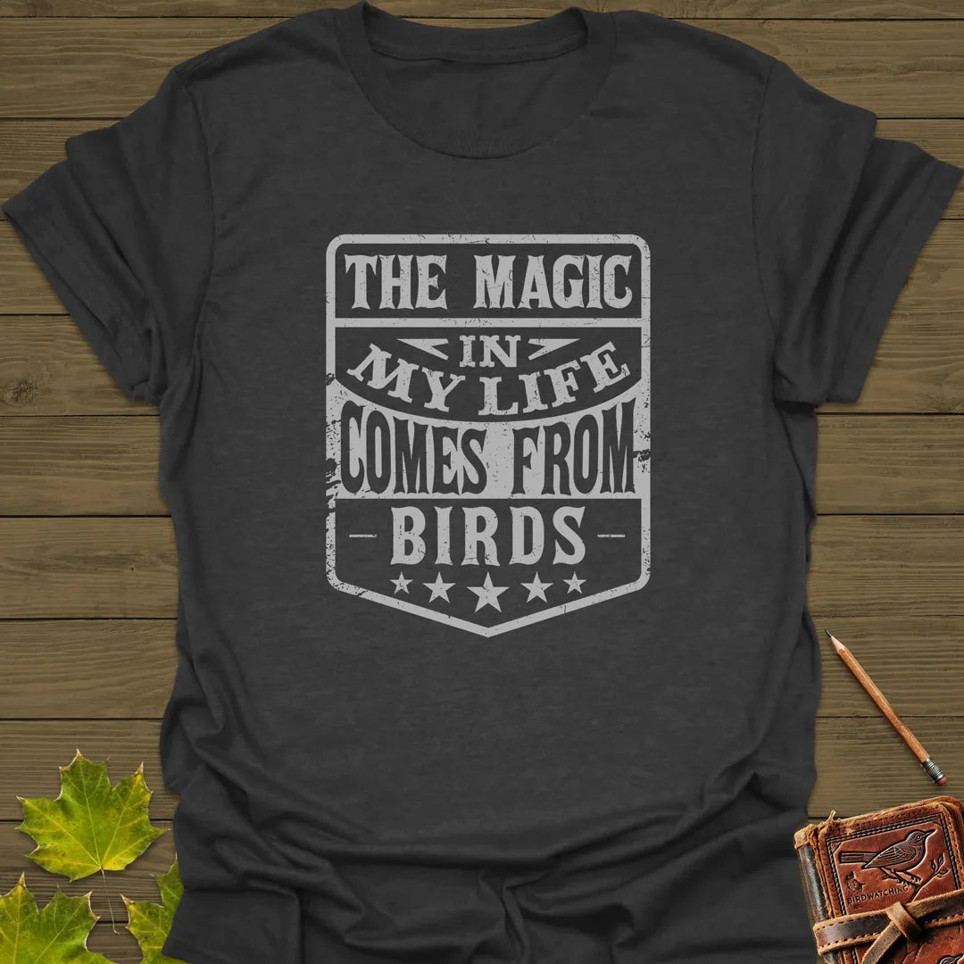 Bird Life Magic T-Shirt Dark Heather