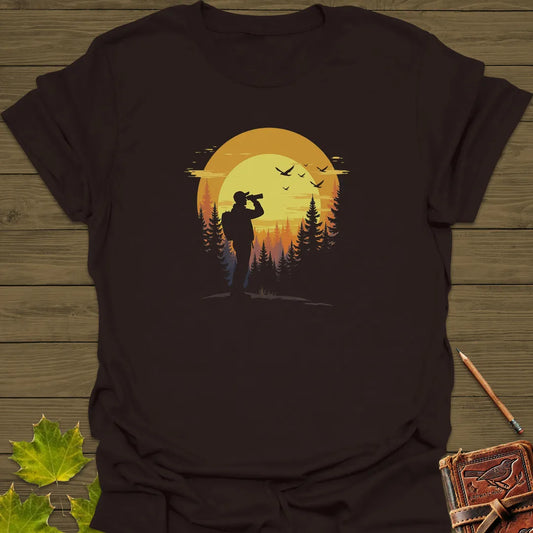 Birdwatcher’s Sunset T-Shirt