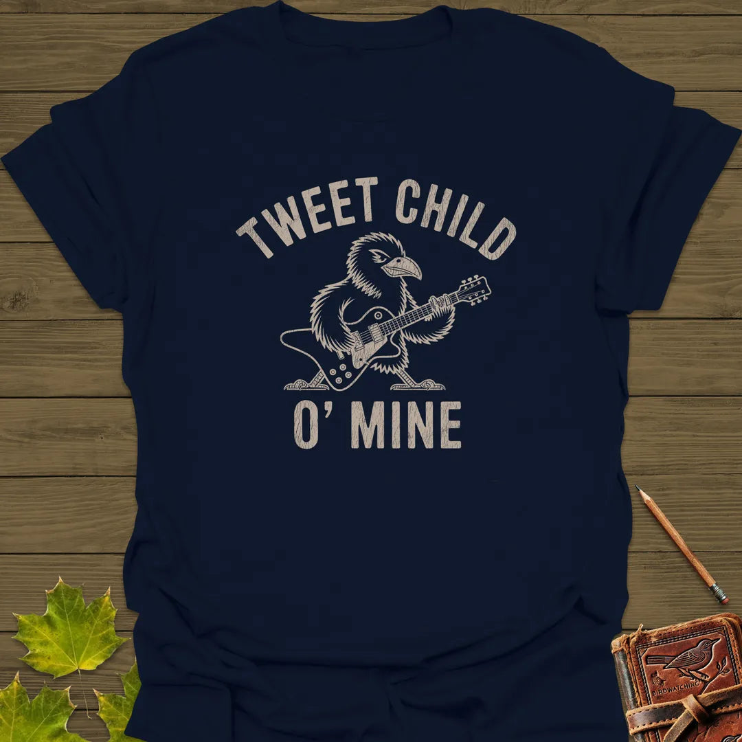 Tweet Child O' Mine T-Shirt Navy
