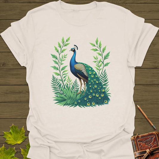 The Regal Peacock T-Shirt Natural