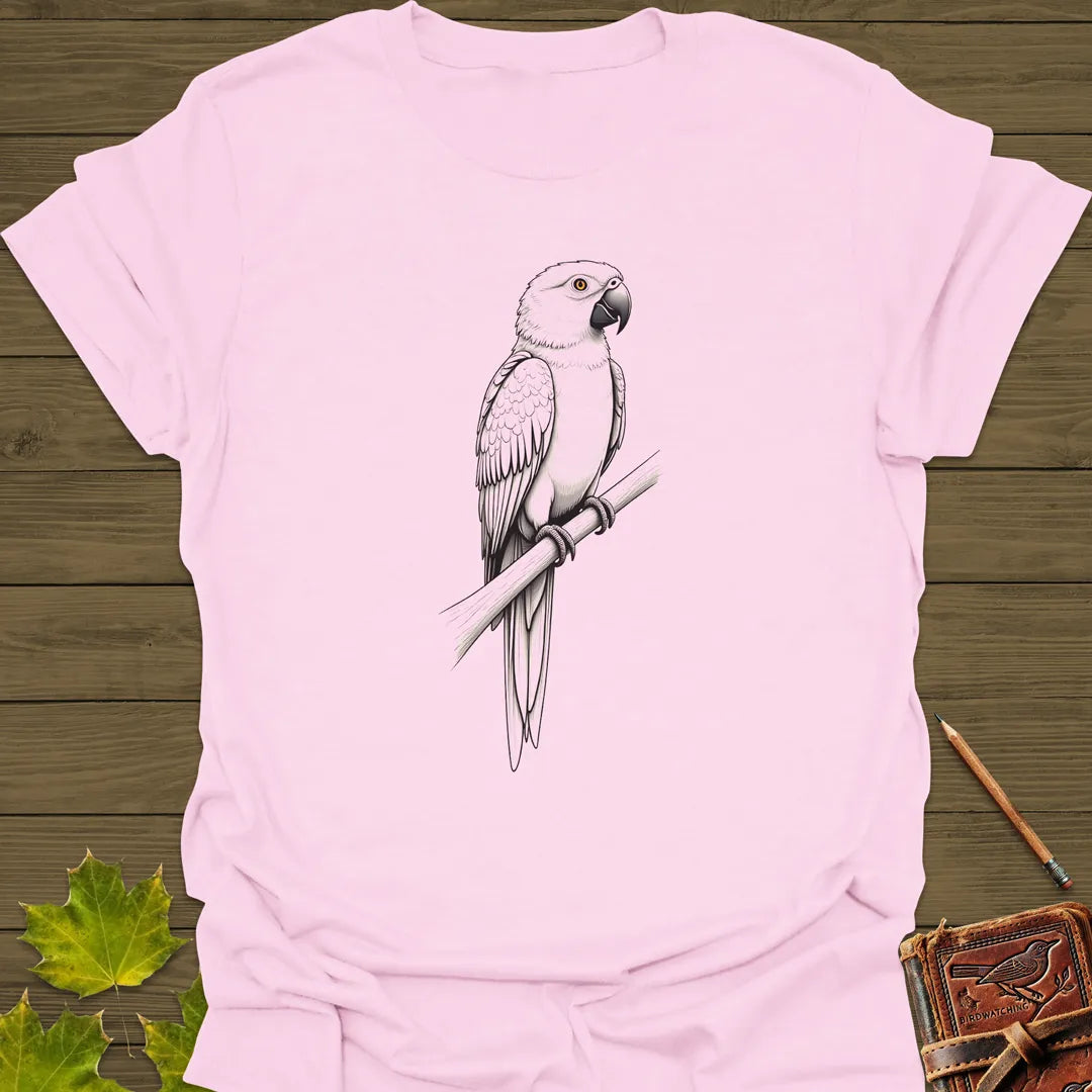 Parrot Perspective T-Shirt Light Pink