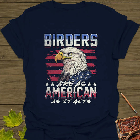 Patriotic American Birder T-Shirt