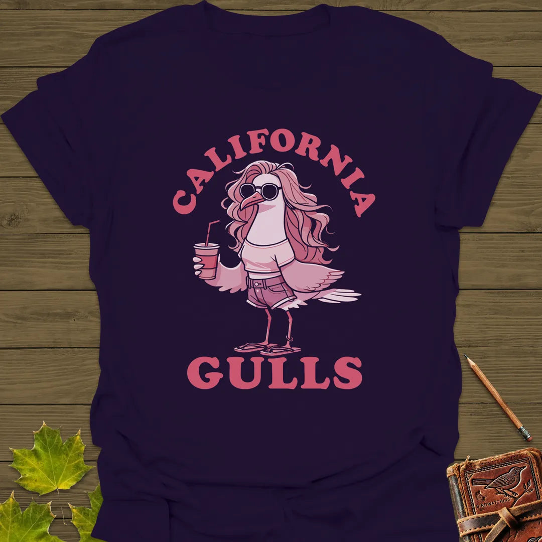 California Gulls T-Shirt Purple
