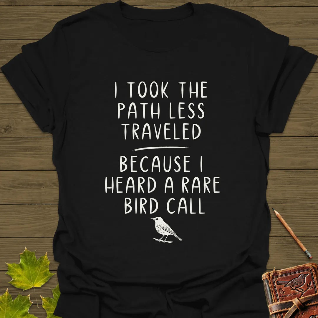 Path Less Traveled T-Shirt Black